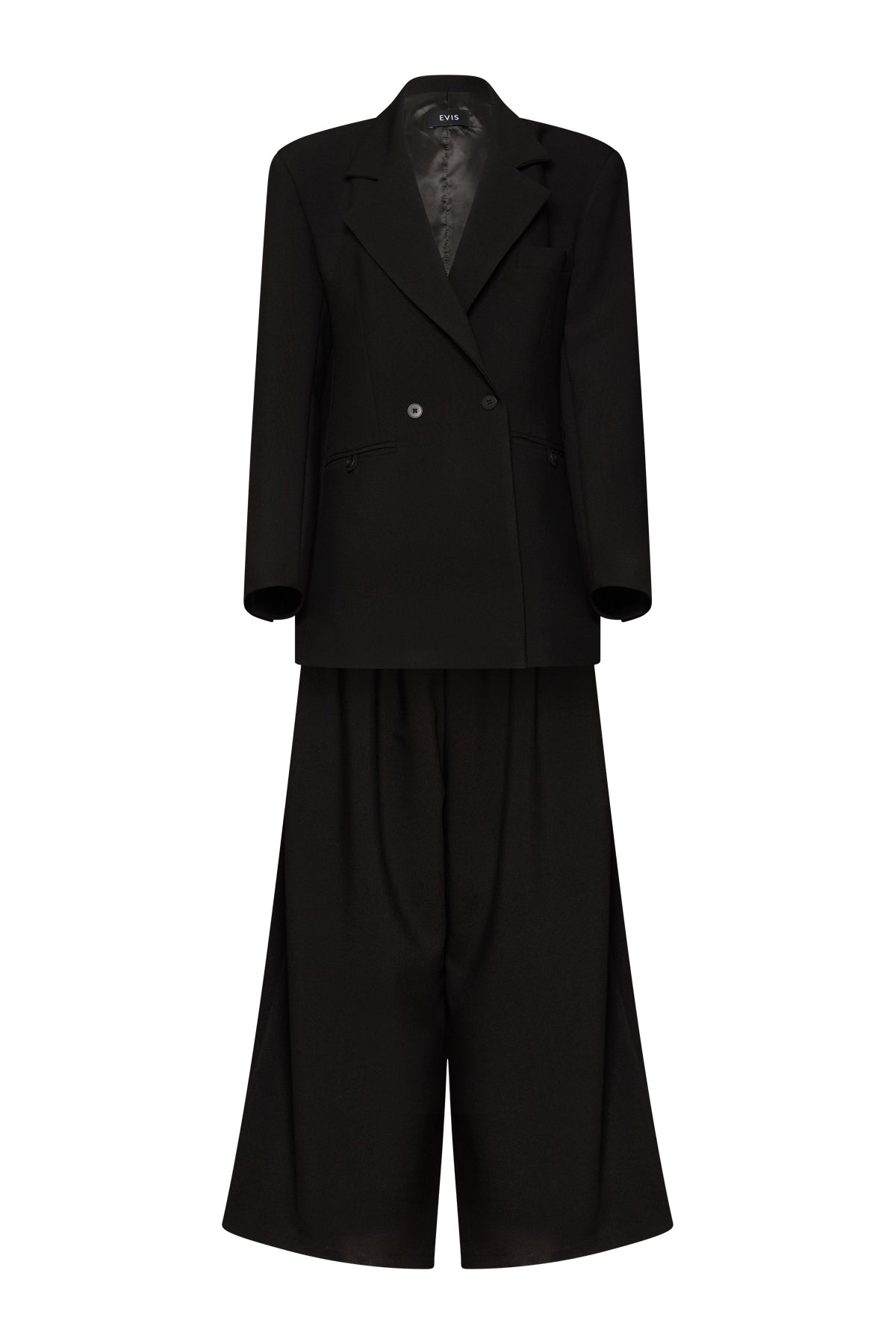Rene Oversized Blazer In Black