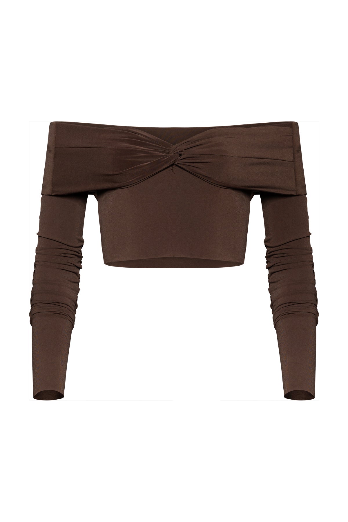 Nia Top In Brown