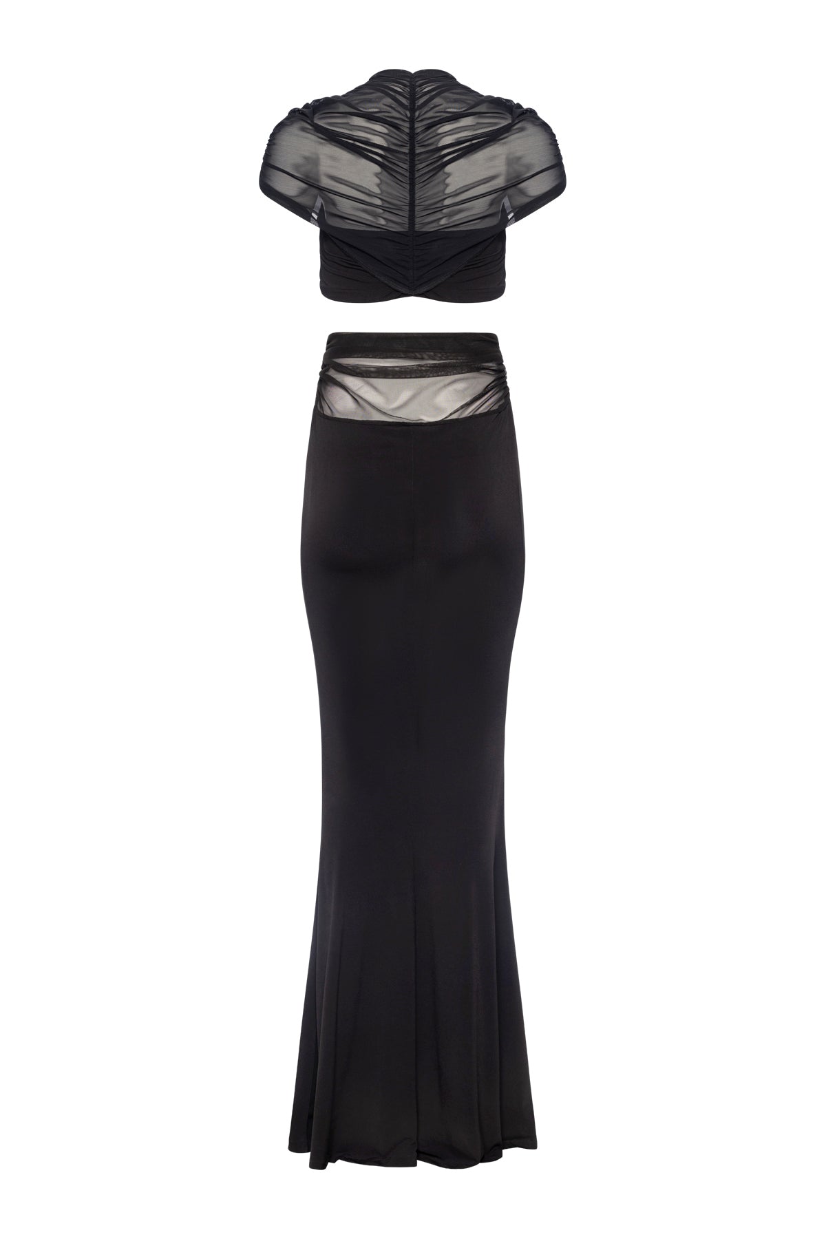 Mermaid Mesh In Black