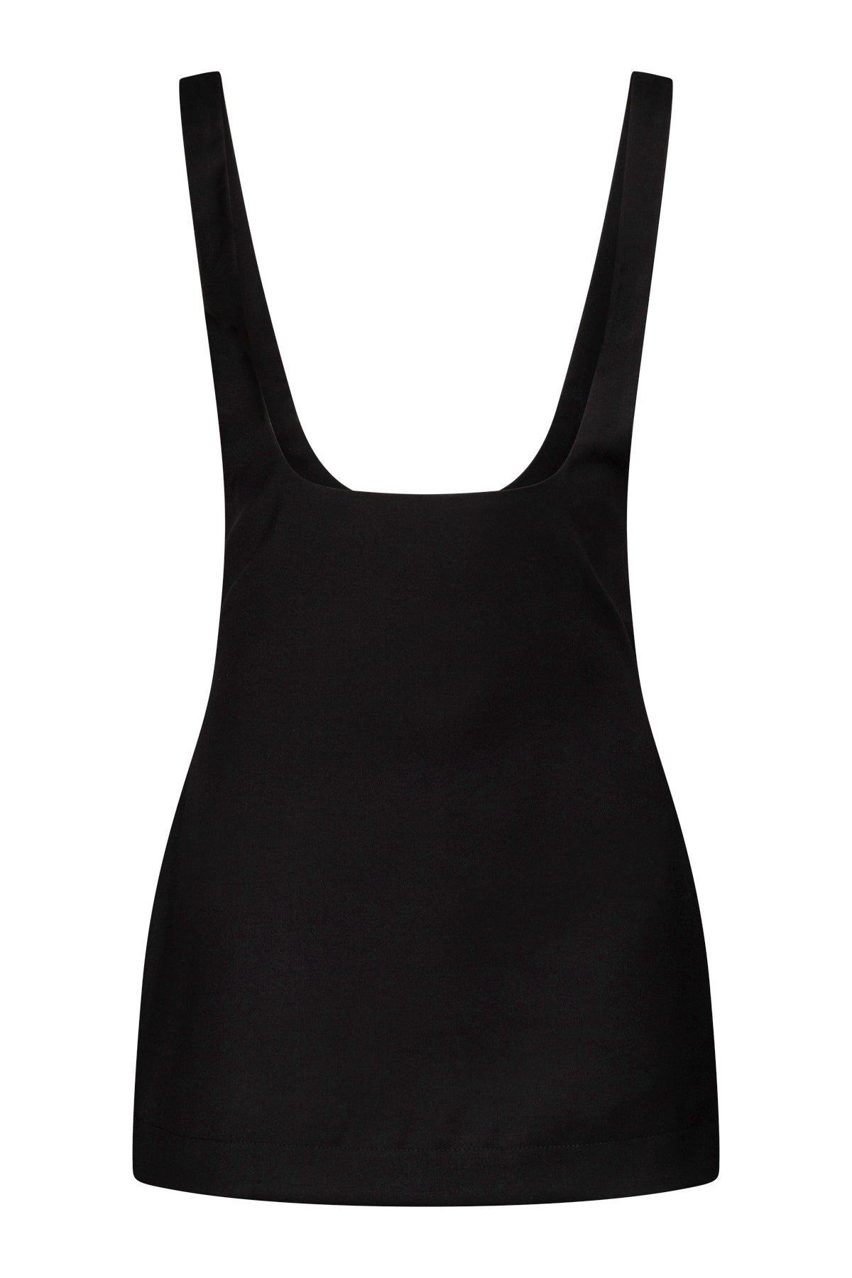 Monochrome Chic Strap Dress
