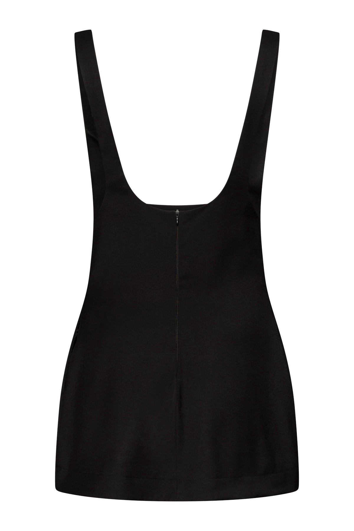 Monochrome Chic Strap Dress