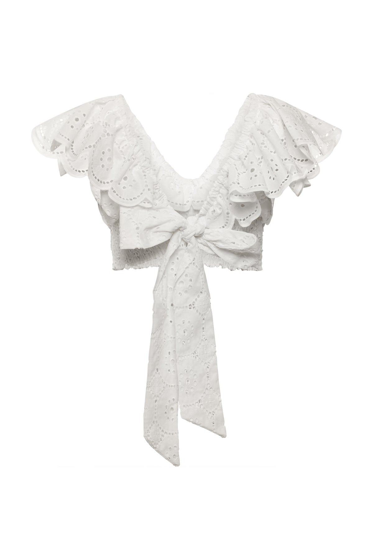 Nana Lace Top In White