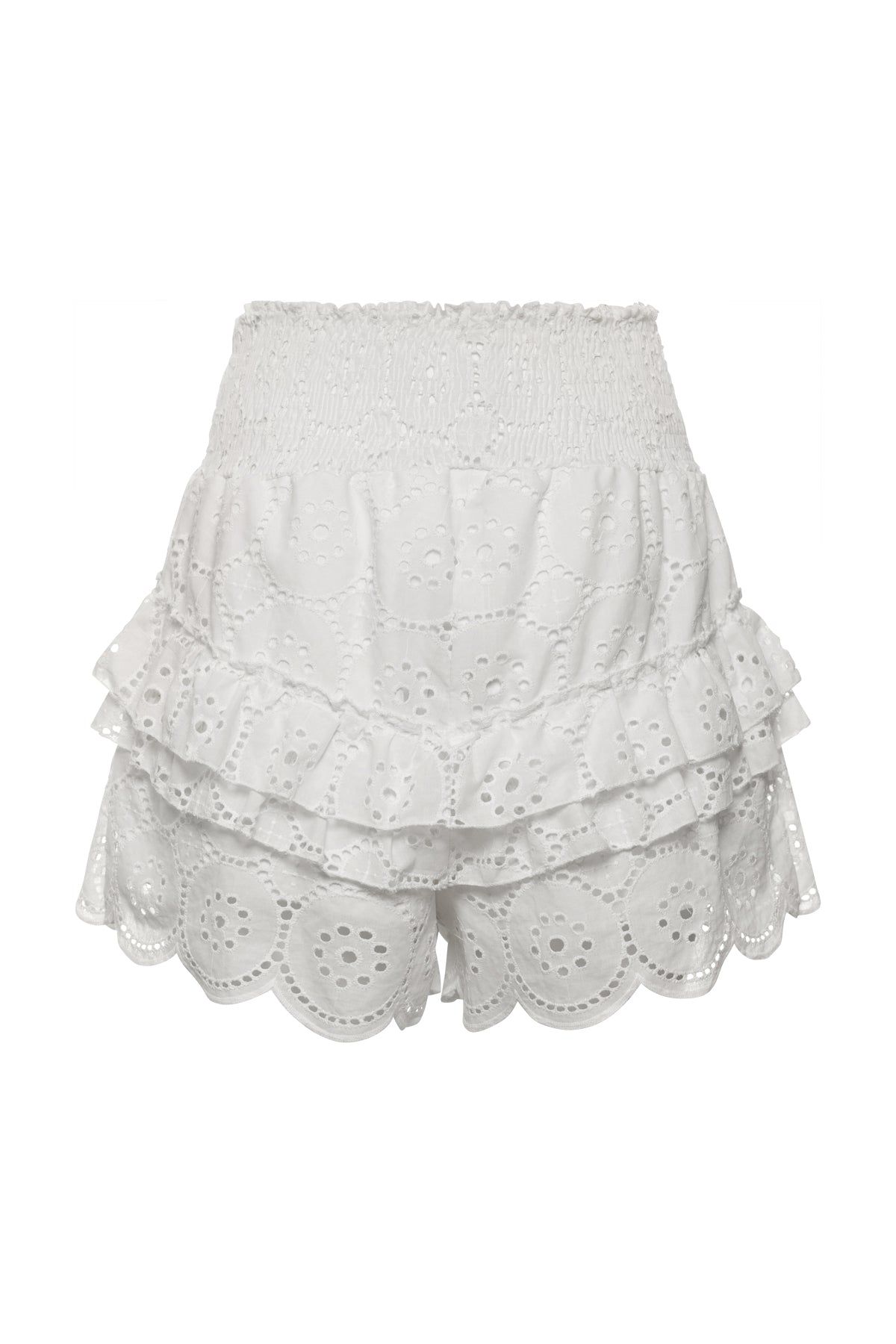 Nana Lace Shorts In White