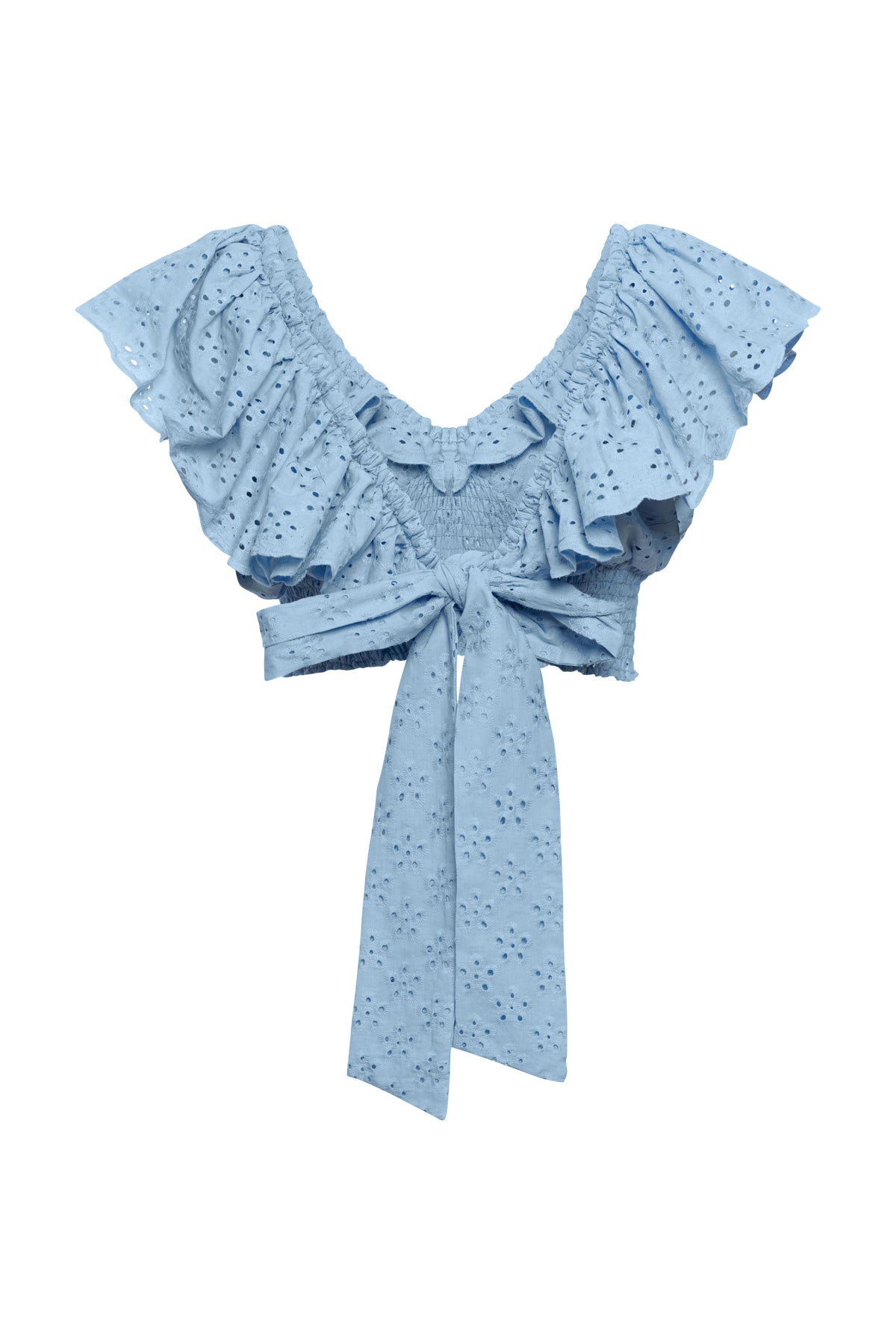 Nana Lace Top In Blue