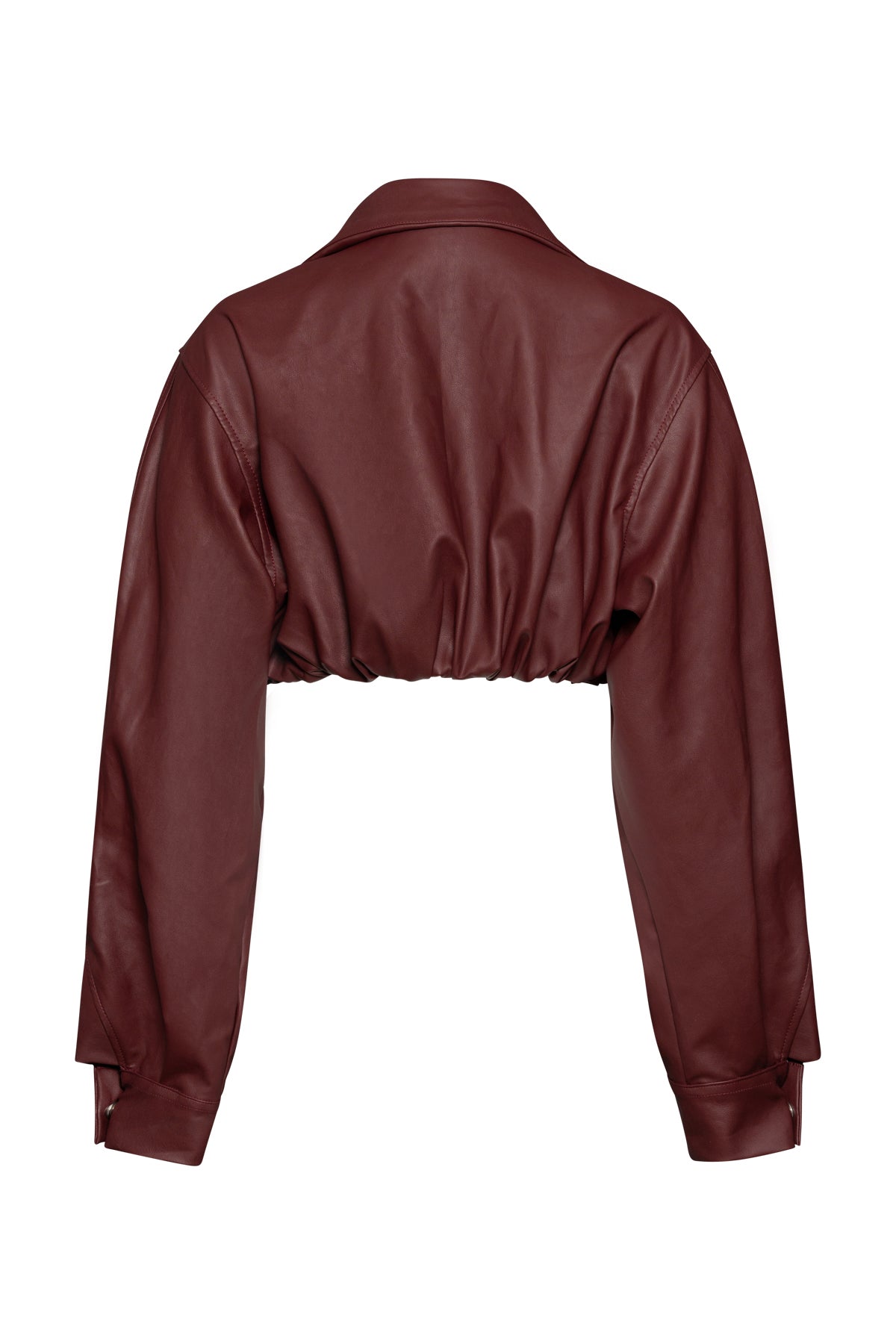 Rocky Short Jacket In Dark Red
