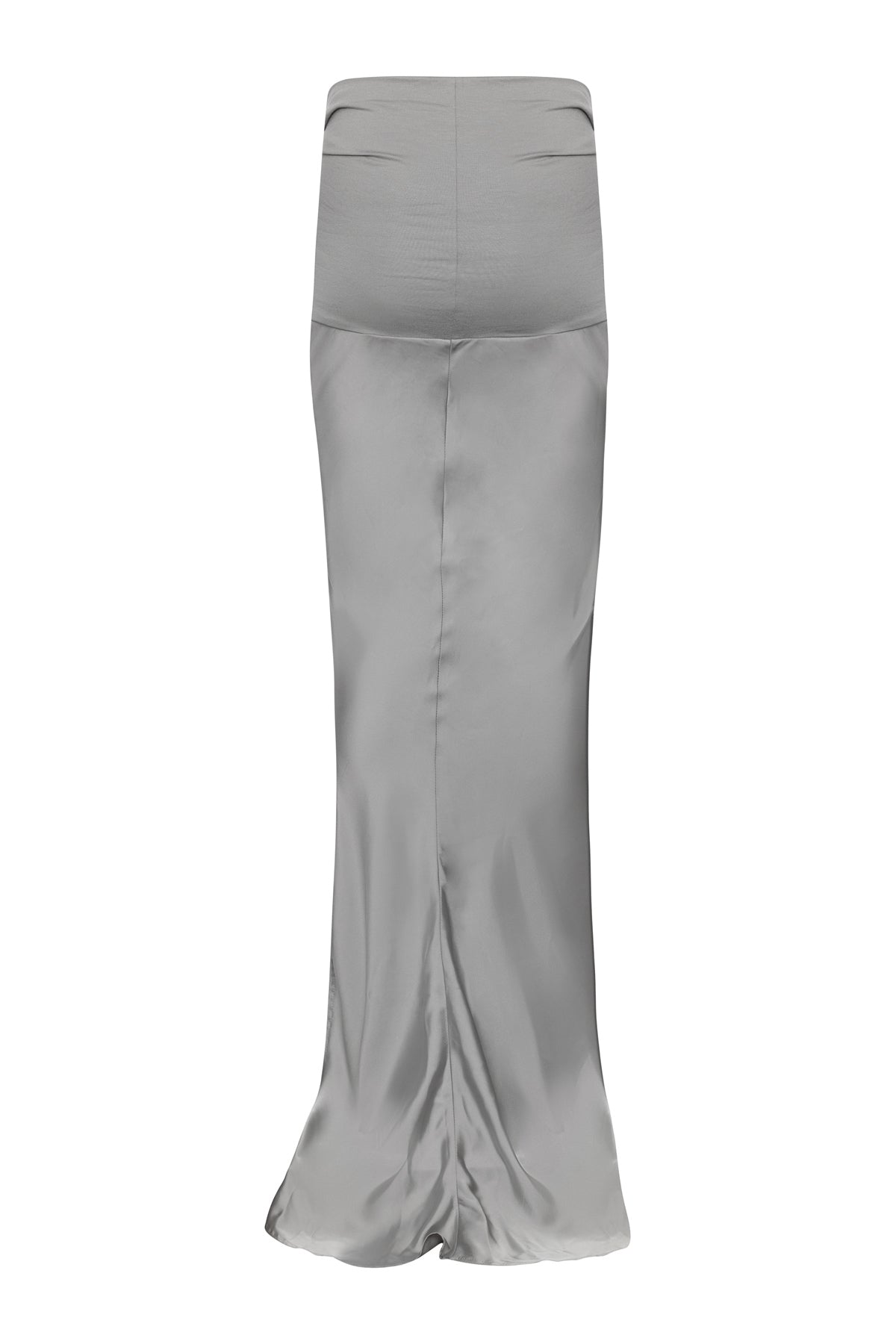 Alexa Long Skirt In Grey