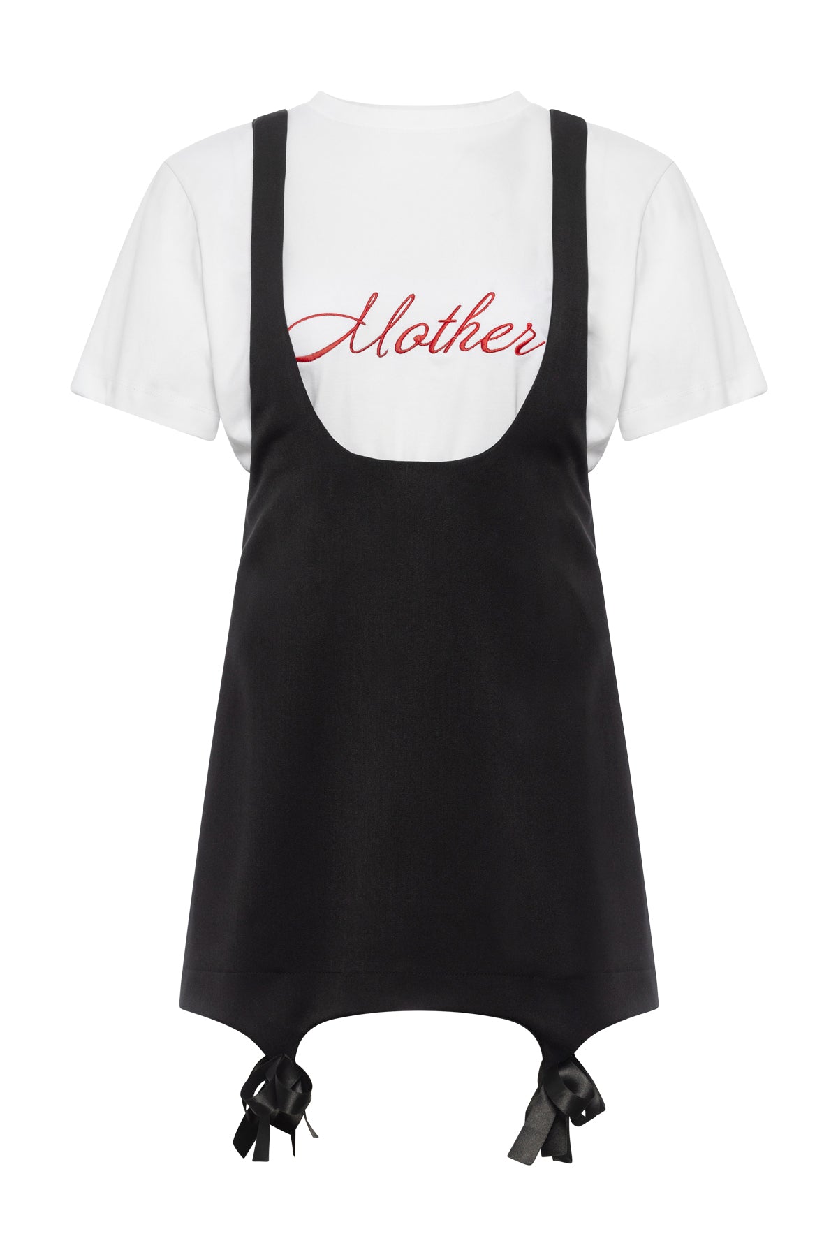 Strap Dress With Ribbon