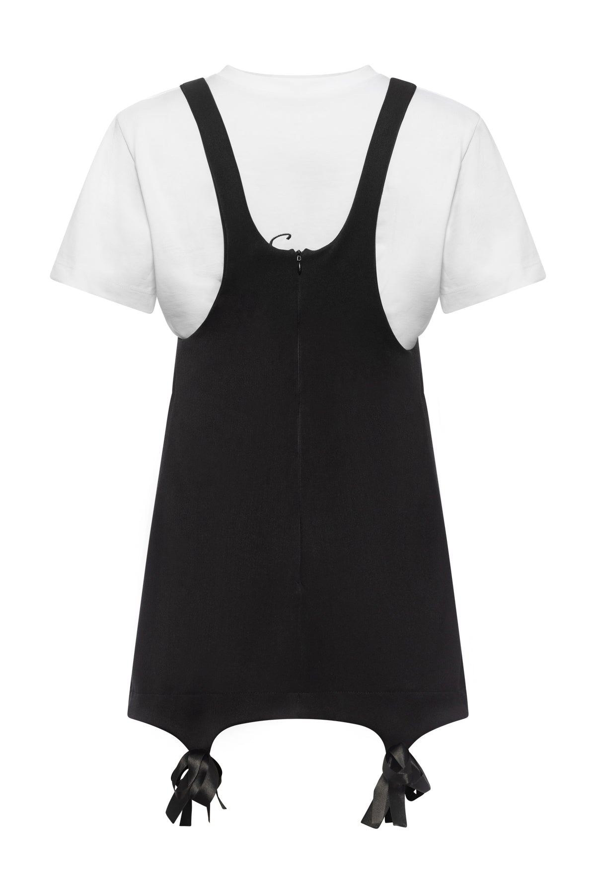 Strap Dress With Ribbon