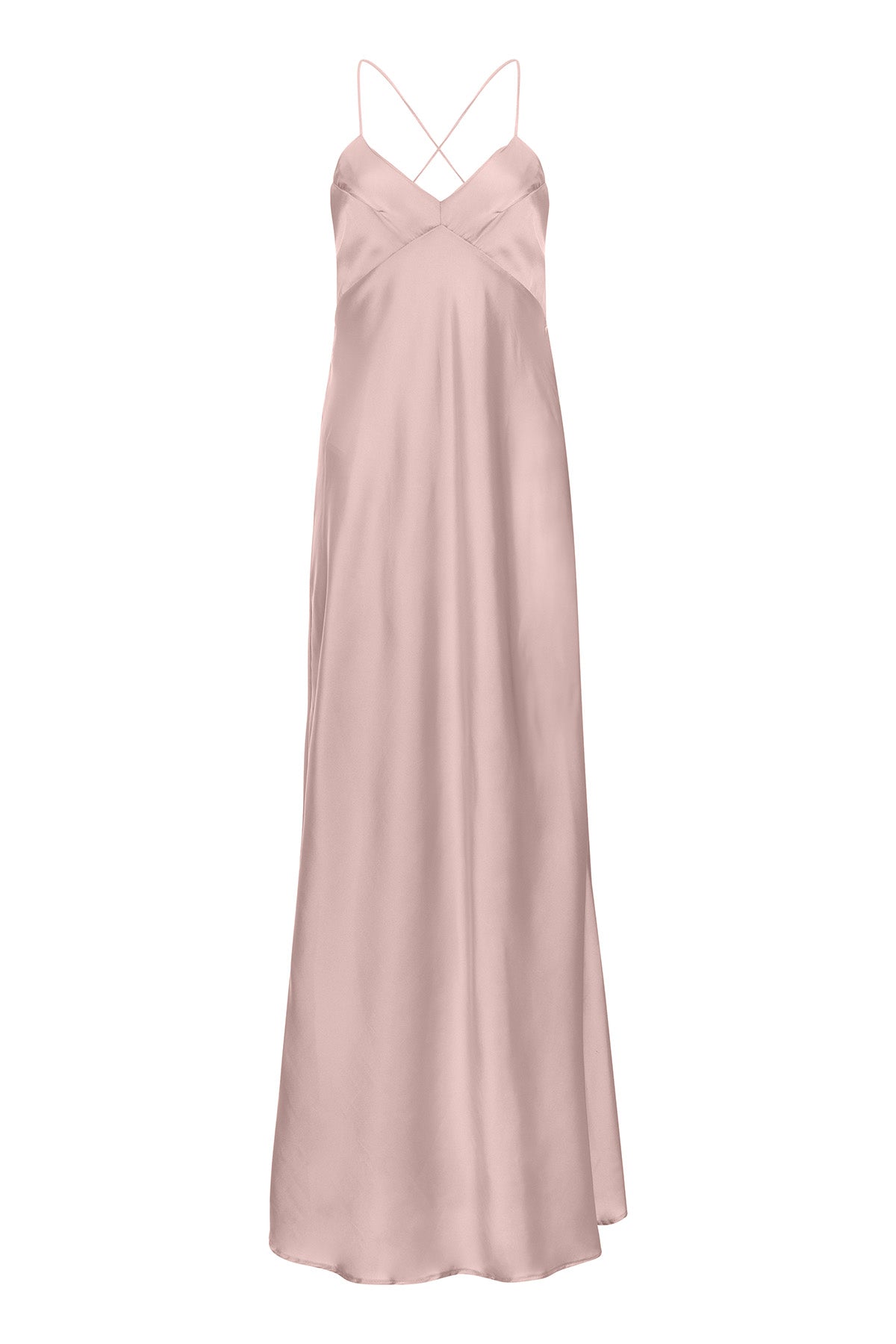 Dima Satin Dress In Pink