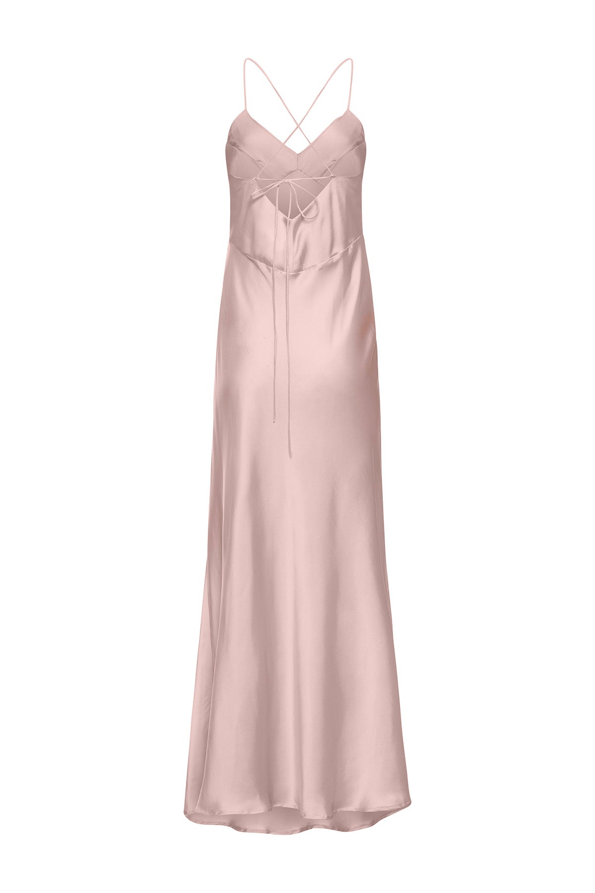 Dima Satin Dress In Pink