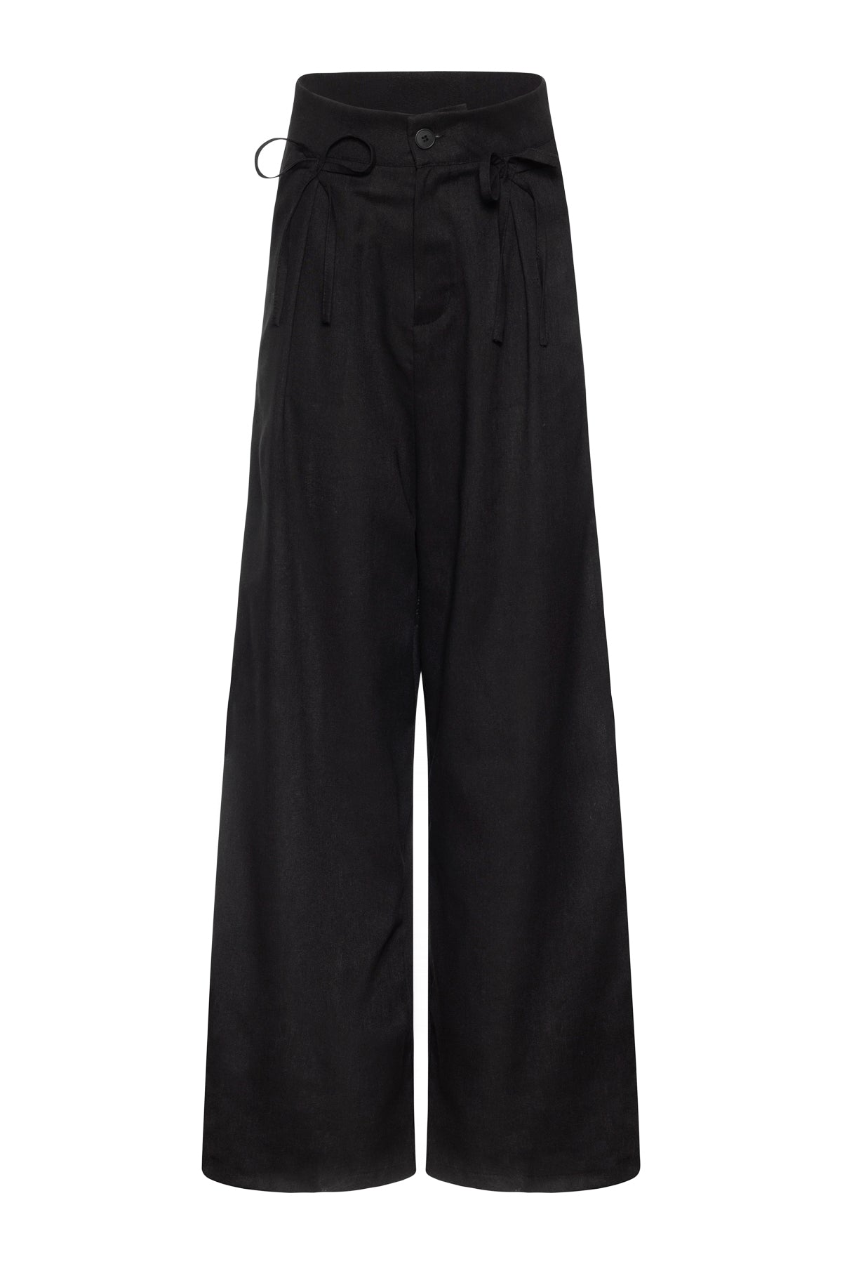 Rossi Ribbon Pants In Black
