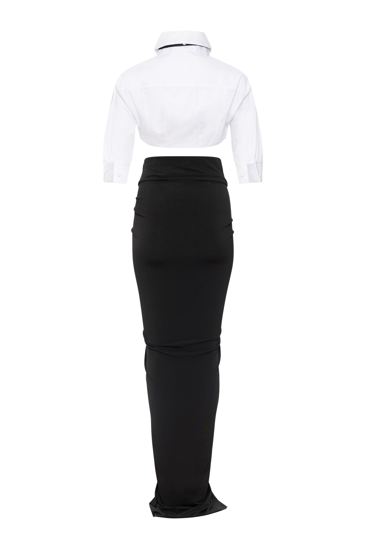BLACK RIBBON SHIRT