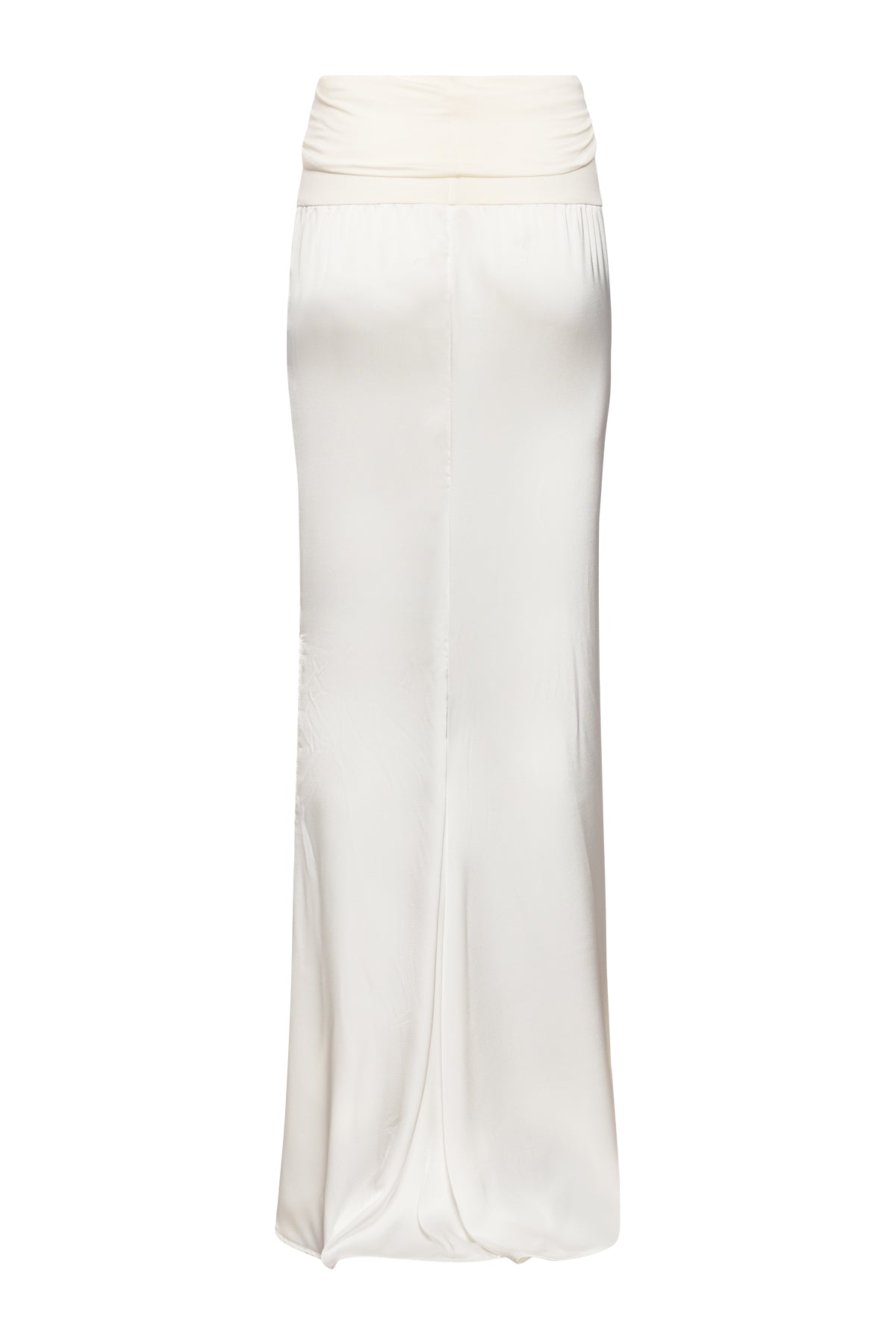 Alexa Long Skirt In White