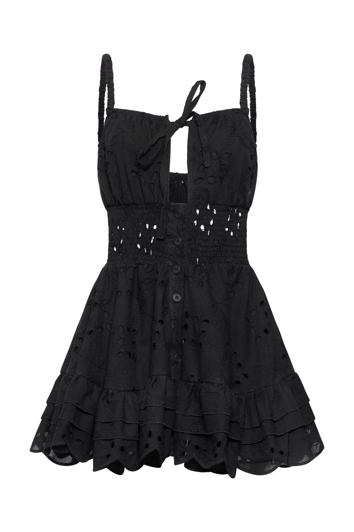 Lucy 2 Lace Dress In Black