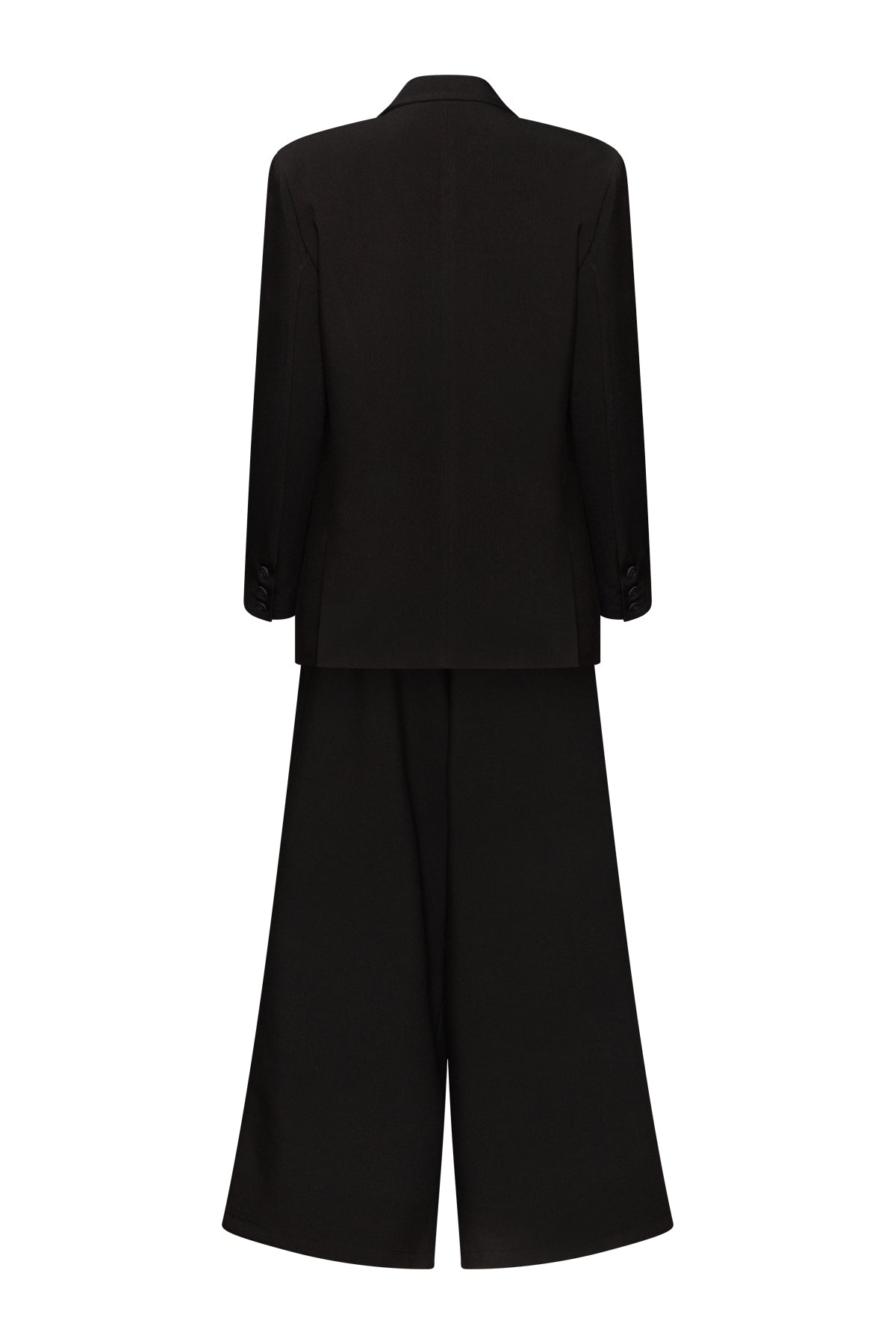 Rene Oversized Blazer In Black