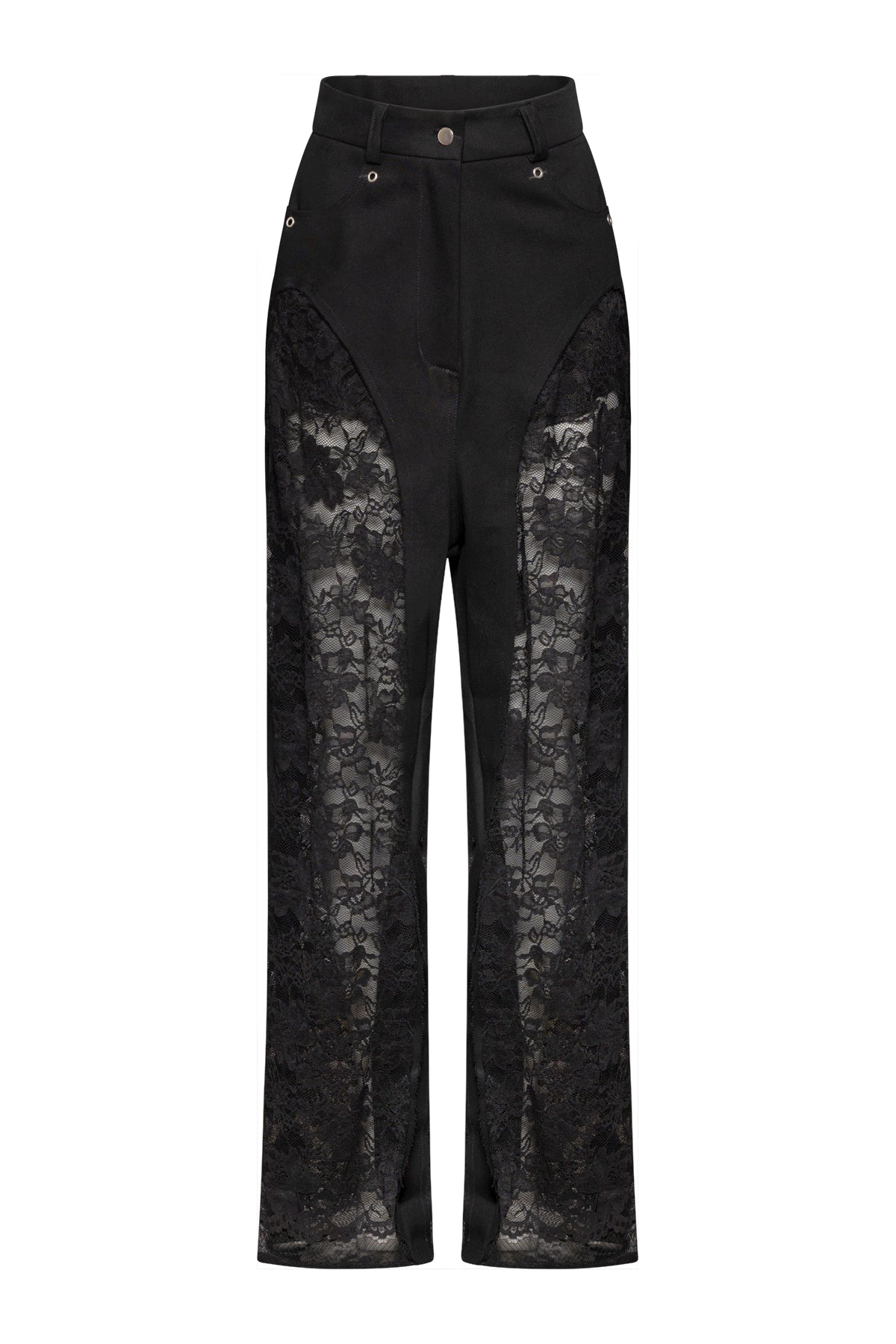 Lace jeans