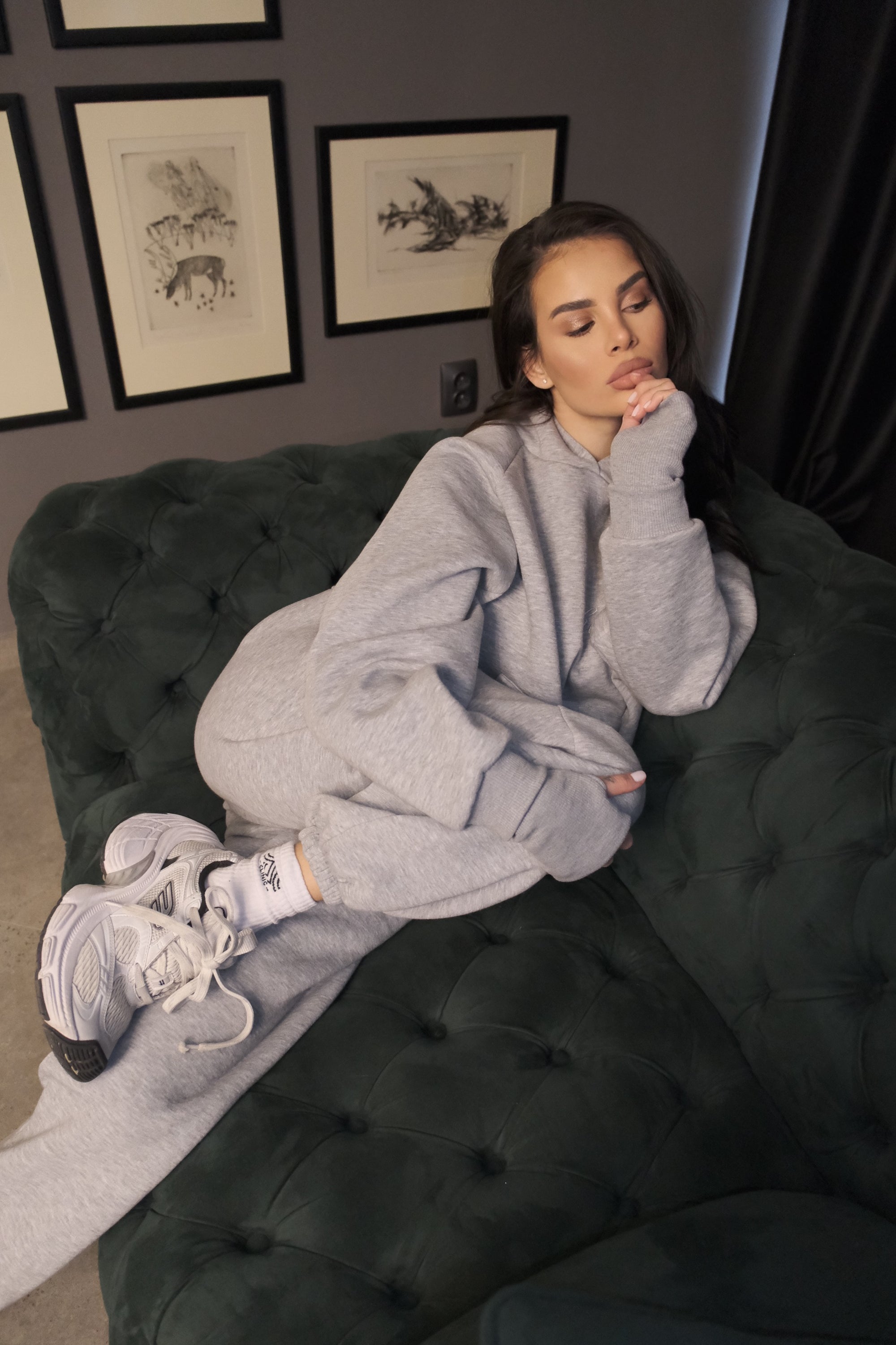 Sweatshirt Heaven In Grey
