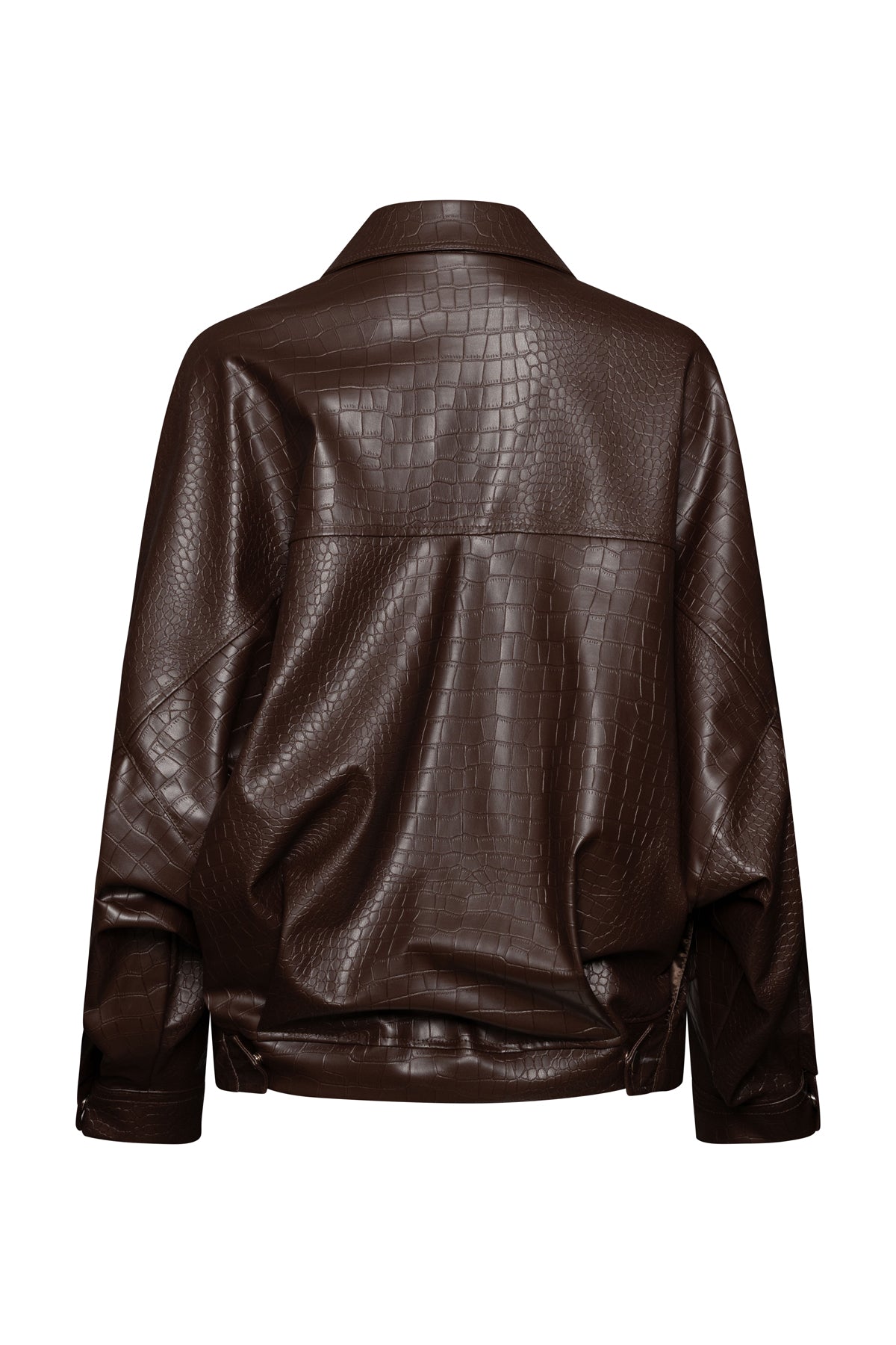 Marty Leather Jacket In Brown