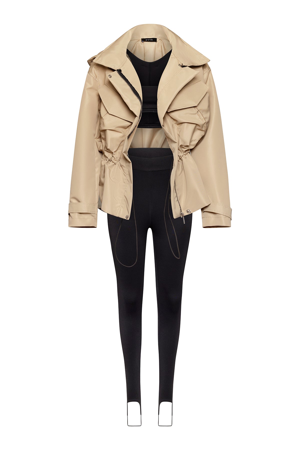 Liza Jacket In Beige