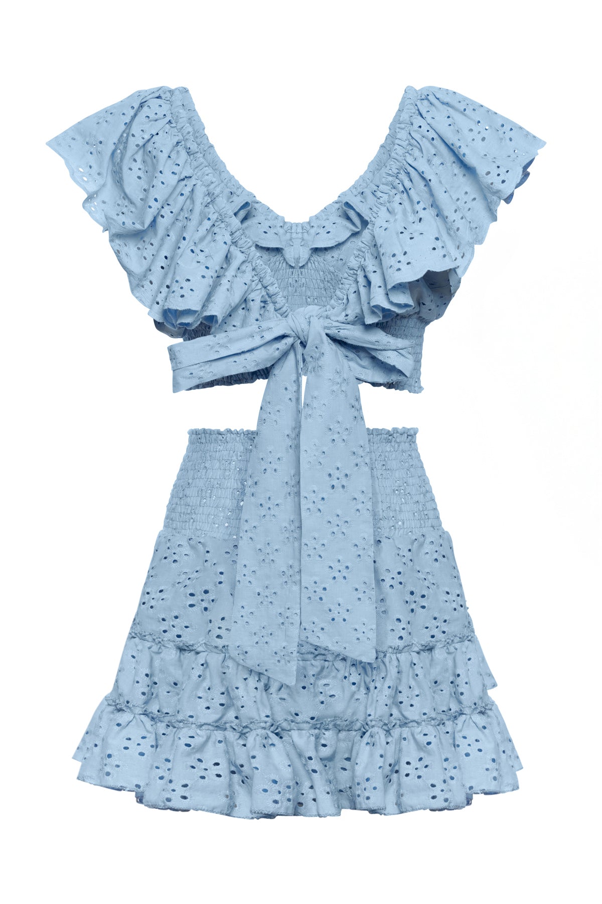 Nana Lace Top In Blue
