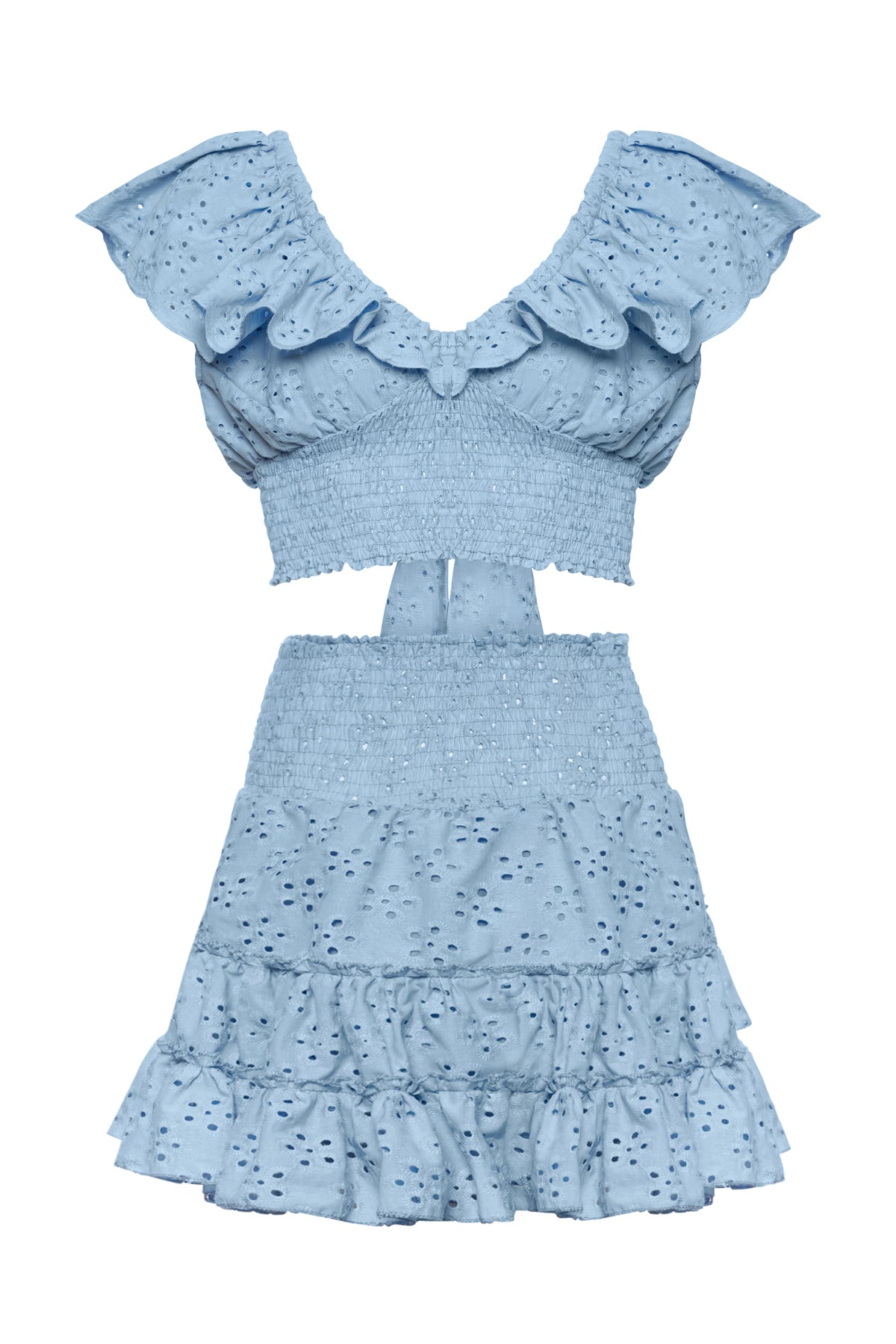 Nana Lace Top In Blue