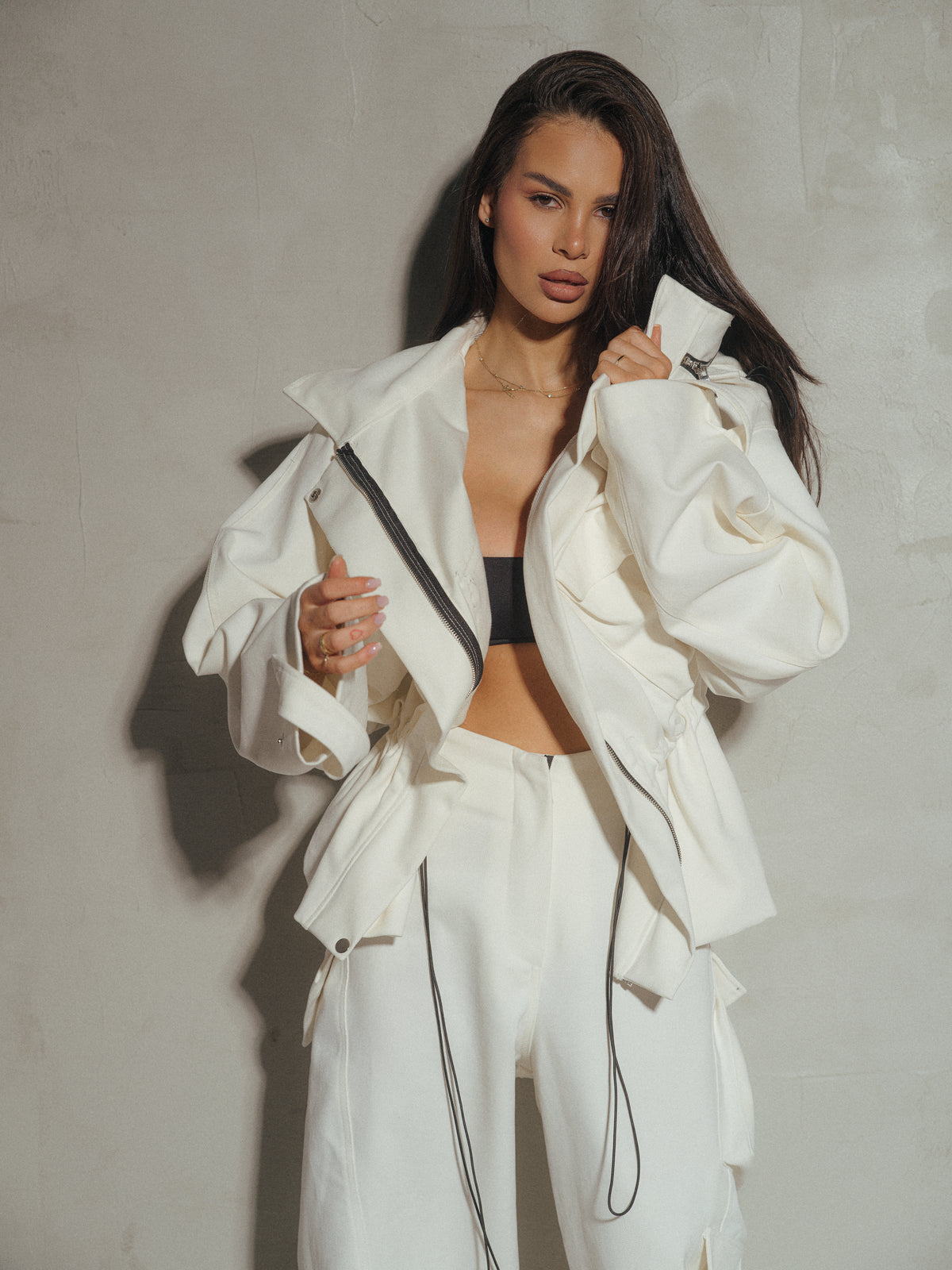 Liza Jacket In White