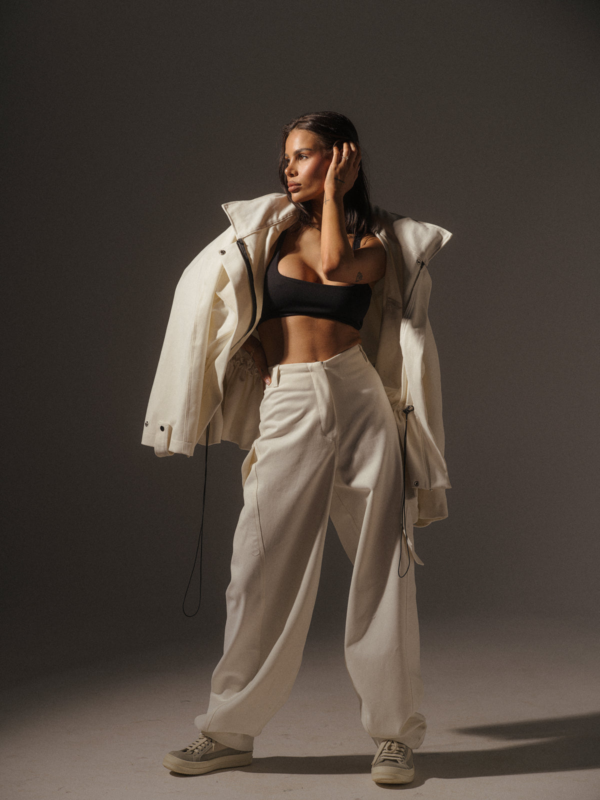 Liza Jacket In White
