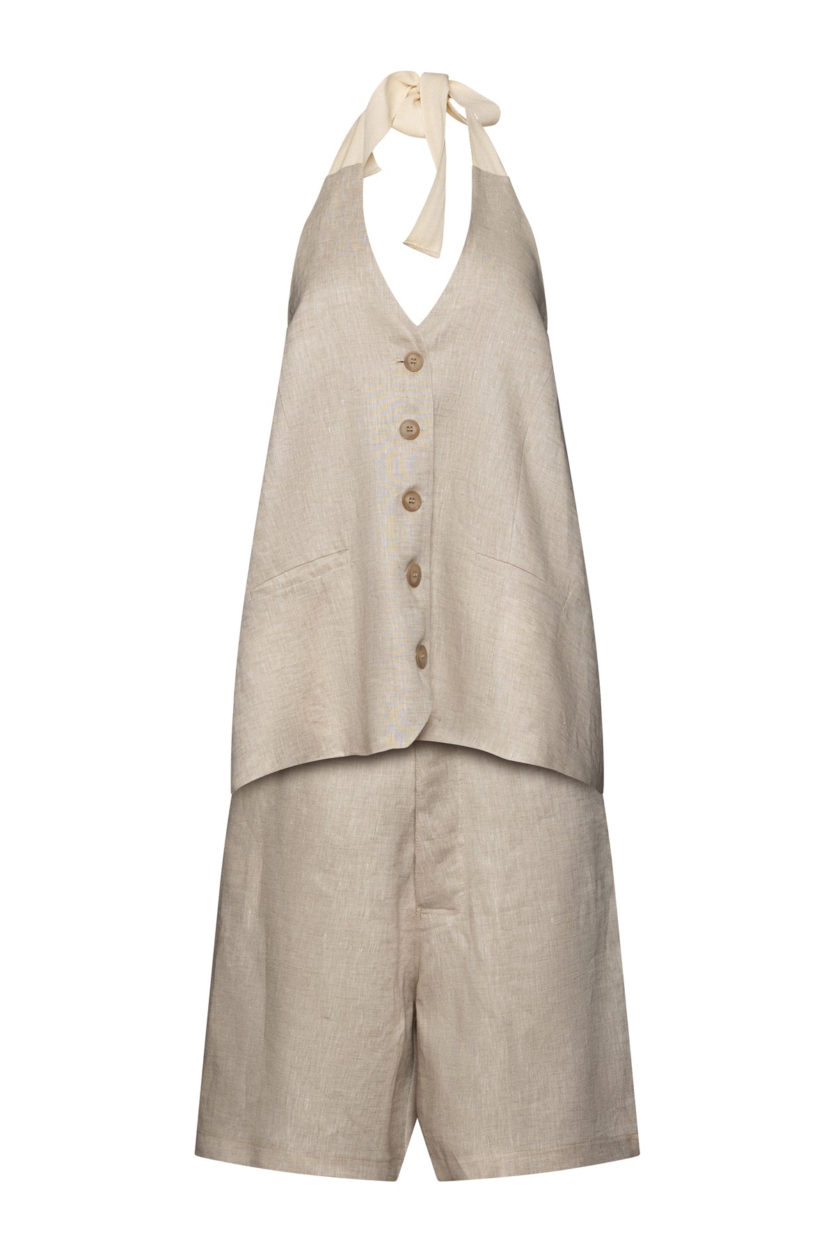 Liya Vest In Beige